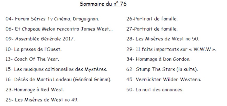 Fanzine n° 76 juin 2017 – Image 2